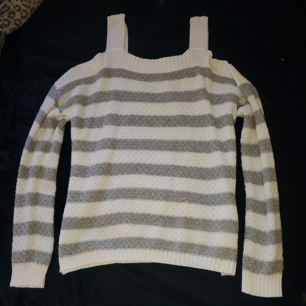 Soft off shoulder sweater